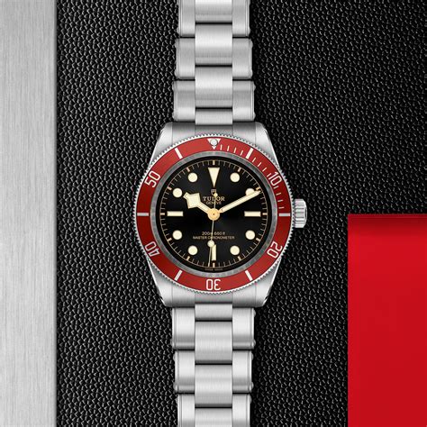 tudor blackbay red|tudor black bay bezel.